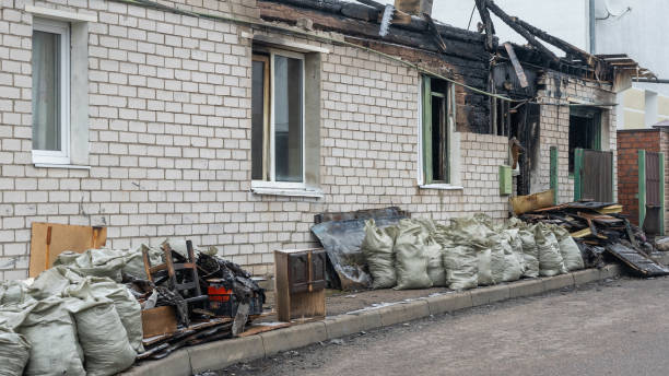 Professional Soot Cleanup technician working in Spring House, PA